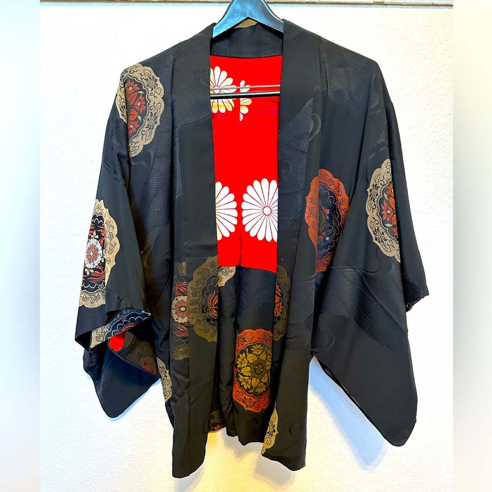 Vintage handmade Japanese haori- gorgeous!
